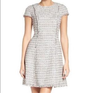 Eliza J tweed classic cocktail dress